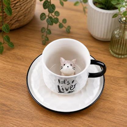 Handmade Cat Mugs