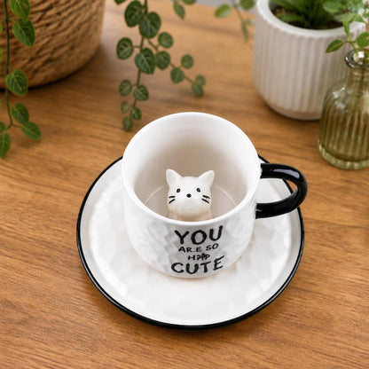 Handmade Cat Mugs