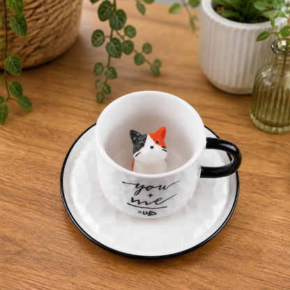 Handmade Cat Mugs